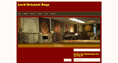 Desktop Screenshot of lordorientalrugs.com
